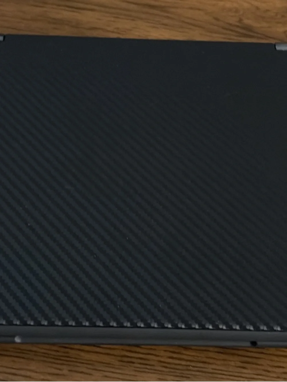 Lenovo Black Diagonal Textured Laptop Cover